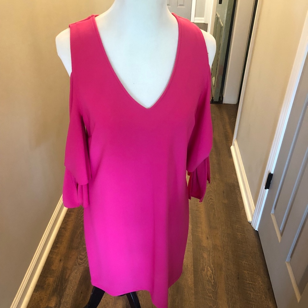 Boston proper pink dress